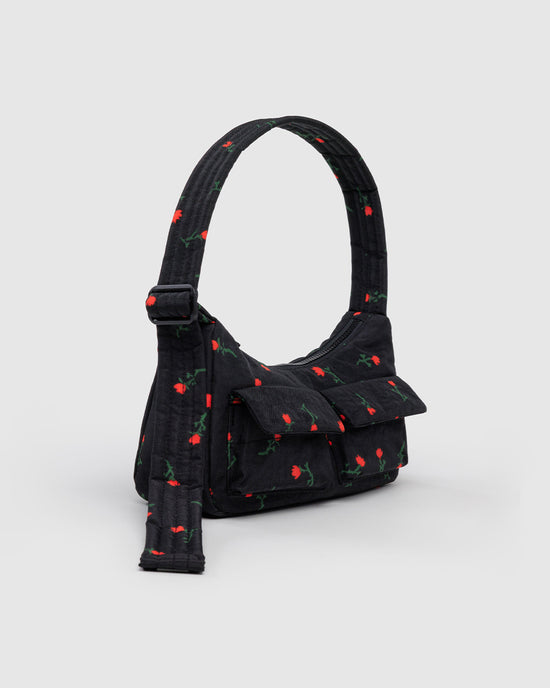 BAGGU Cargo Shoulder Bag - Painted Wildflower