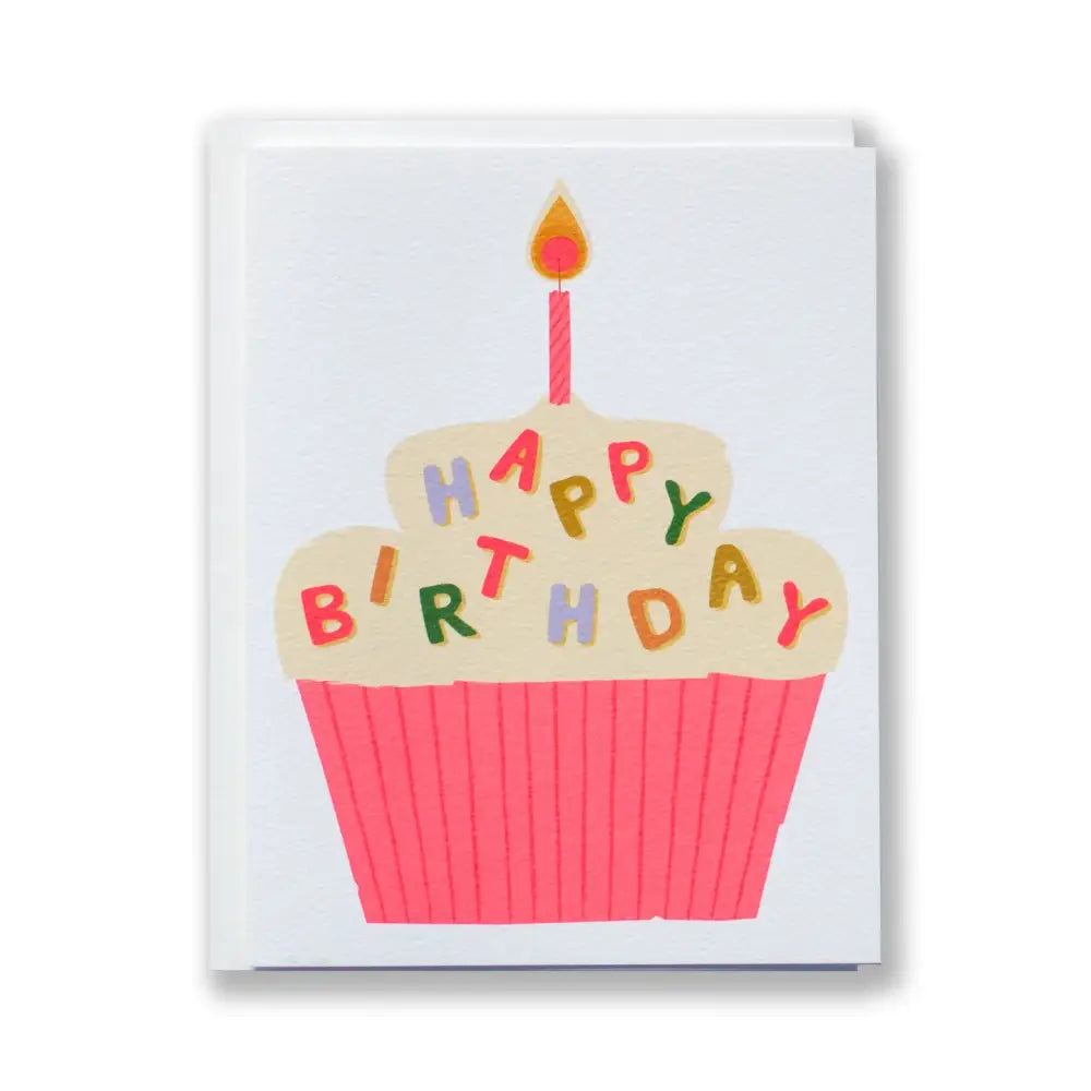 Cupcake Sprinkles Birthday Card - PABOOM