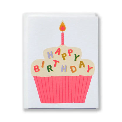 Cupcake Sprinkles Birthday Card - PABOOM
