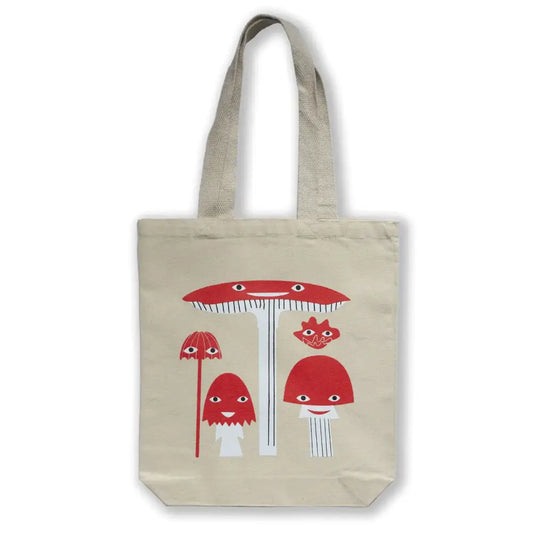 Friendly Mushroom Tote Bag - PABOOM