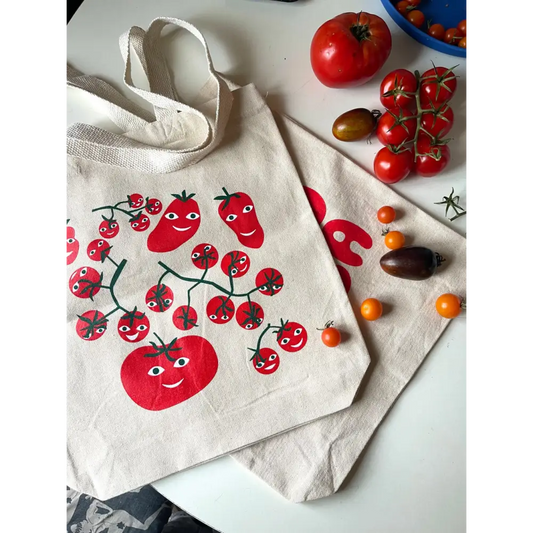 Happy Hot Tomatoes Tote Bag - PABOOM