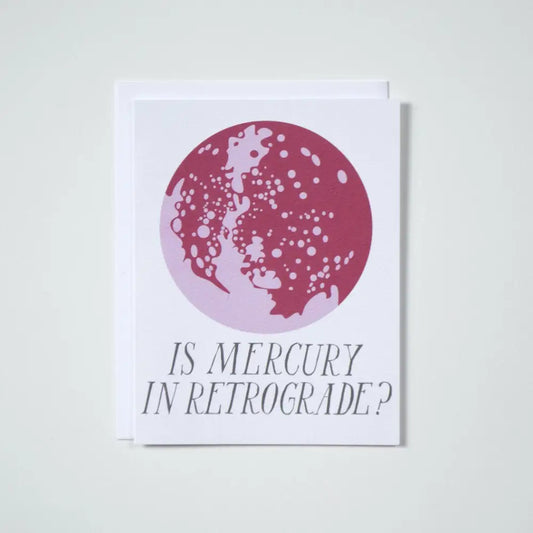 Is Mercury in Retrograde Card - PABOOM