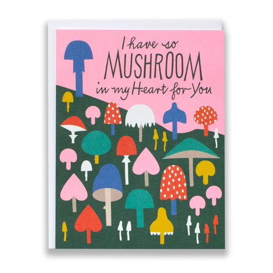 Mushroom In My Heart Card - PABOOM