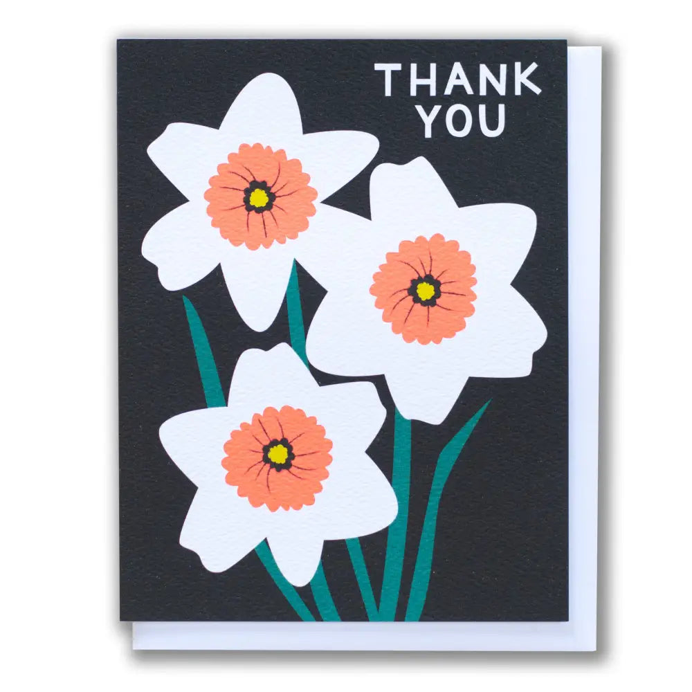 Banquet Workshop - Narcissus Thank You Card