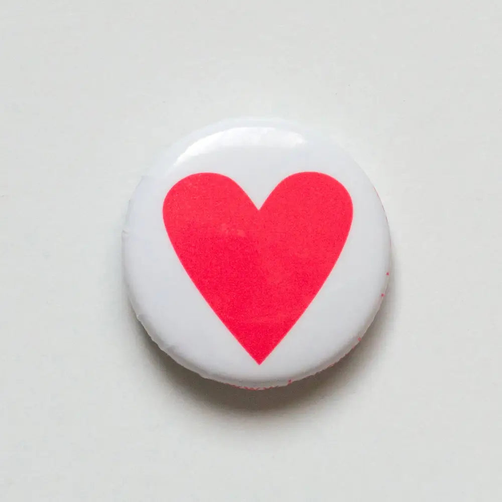 Banquet Workshop - Neon Heart Pin / Button