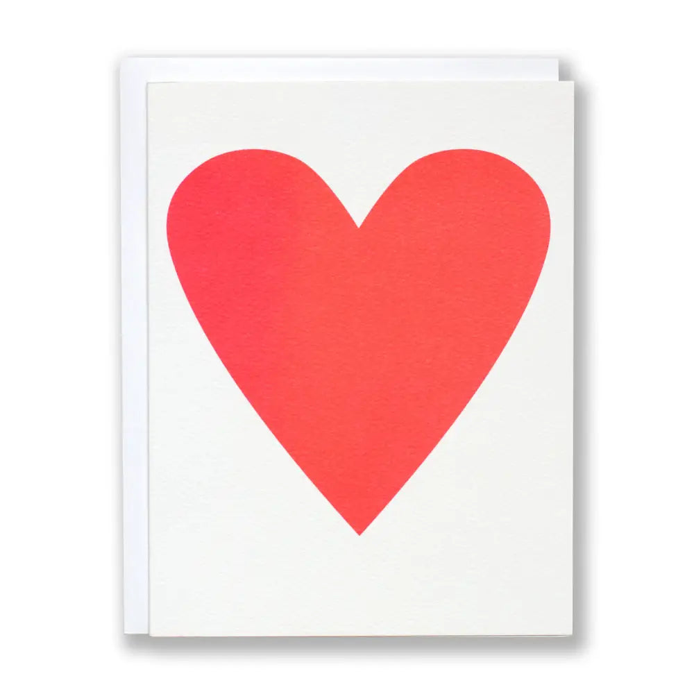 Banquet Workshop - Neon Pink Heart Card