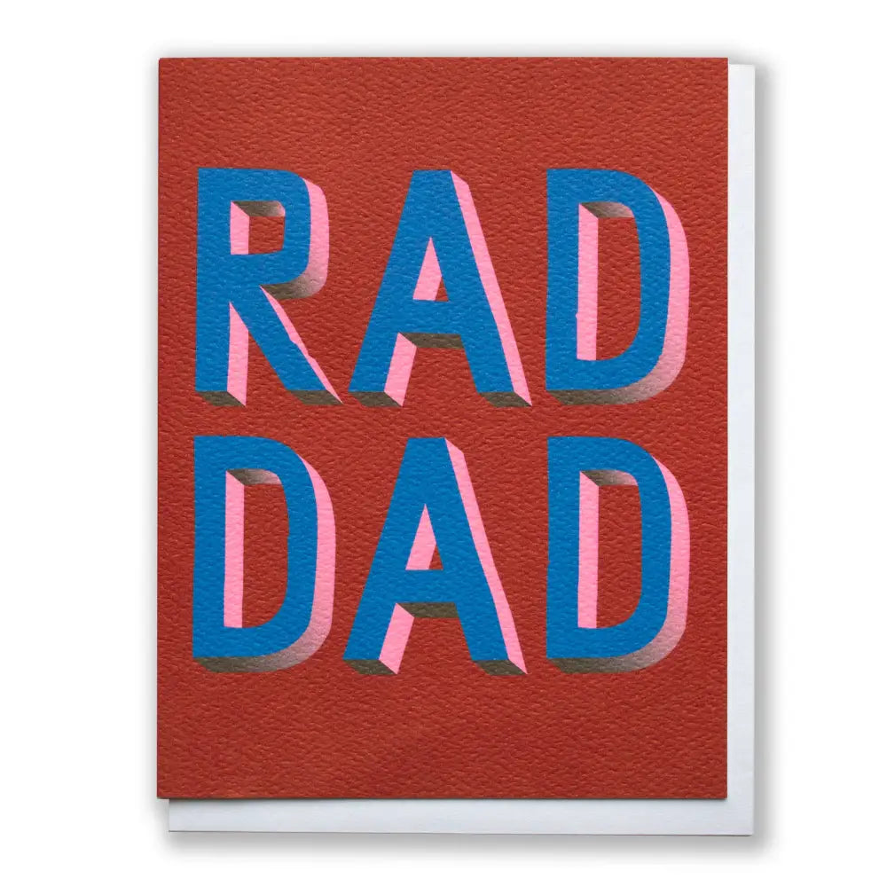 Banquet Workshop - Rad Dad Note Card