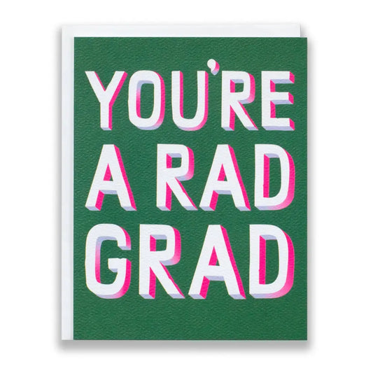 Rad Grad Note Card - PABOOM