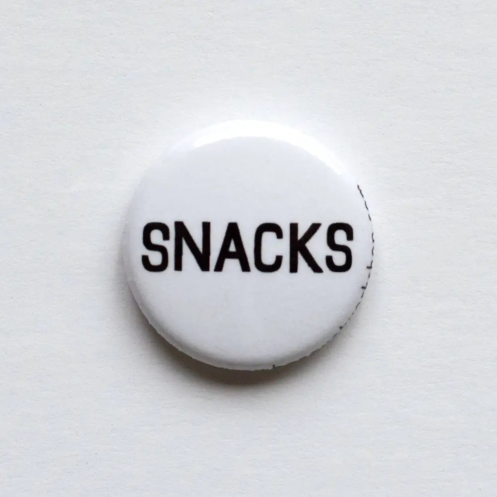 Snacks 1" Button | PABOOM