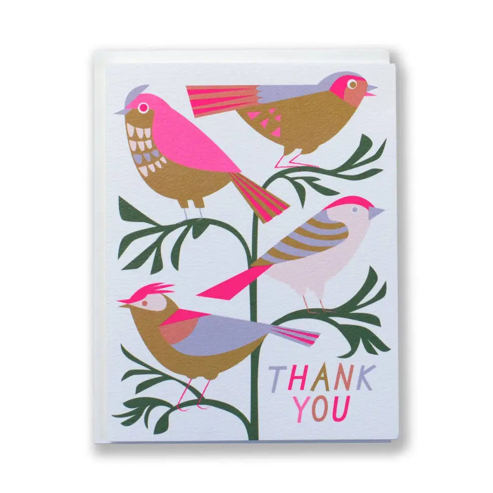 Song Bird Thank You Card - PABOOM