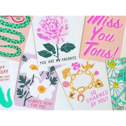 Banquet Workshop - You Are My Favorite - Variegated Rose - Note Card