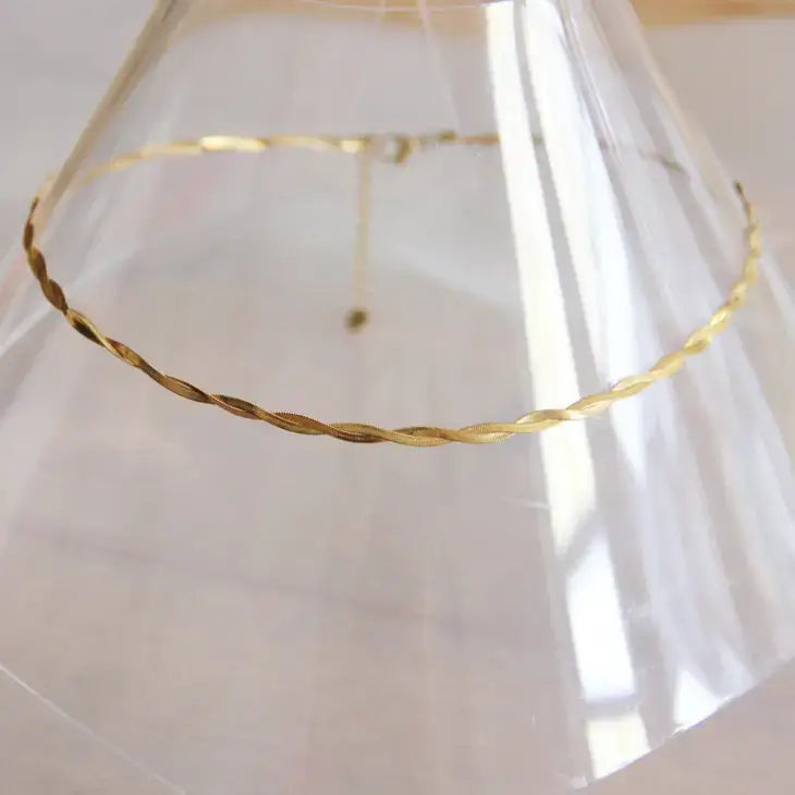 Braided "Snake" Chain Gold - PABOOM