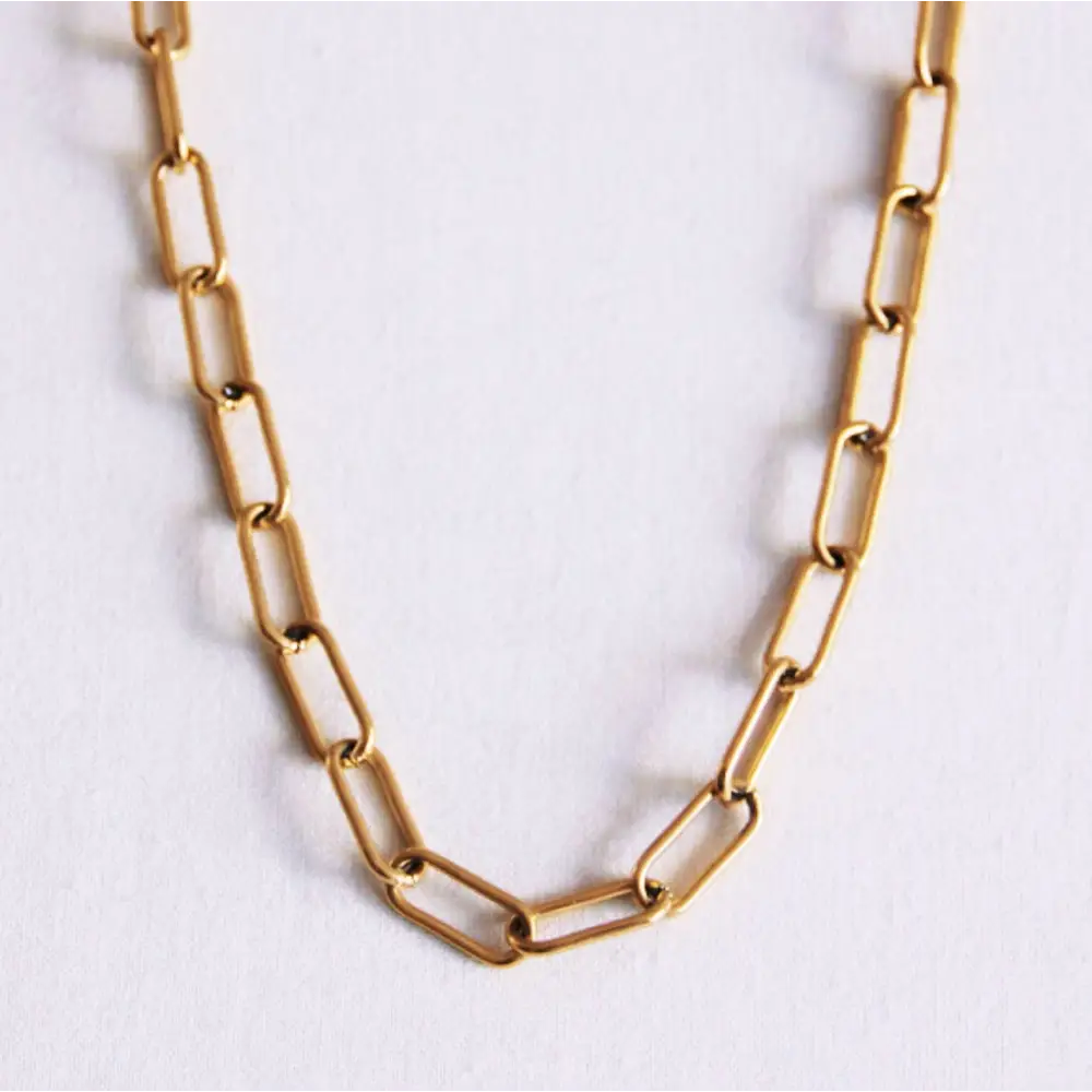 Bazou - D-chain necklace ’large’