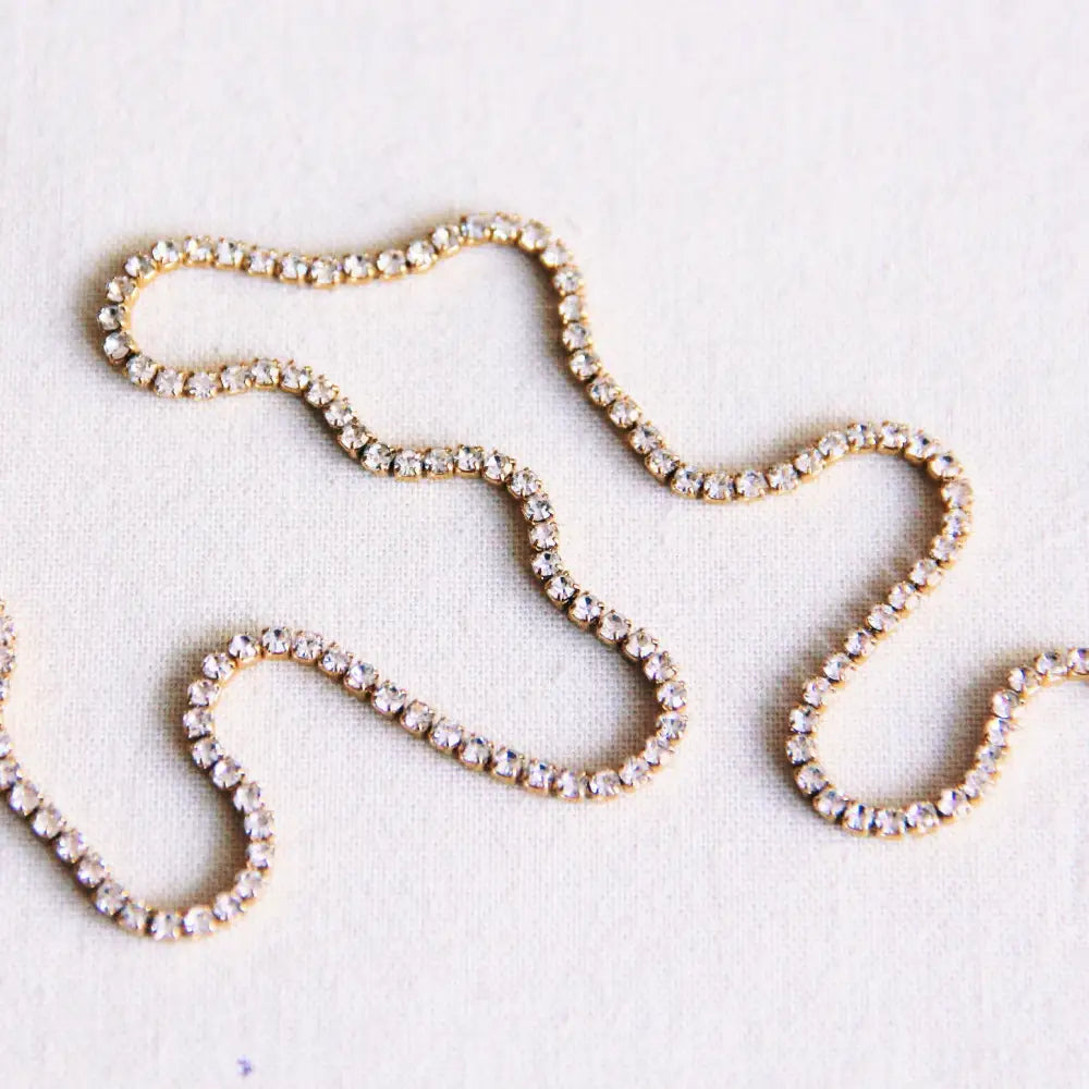 Fine Rhinestone Necklace - PABOOM