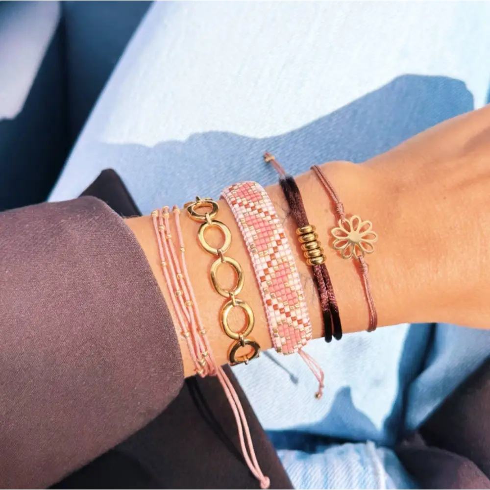 Bazou - Linked bracelet ’bold’