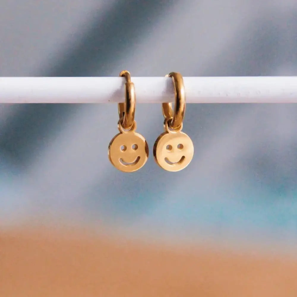 Mini Hoops w/Smiley Face - PABOOM