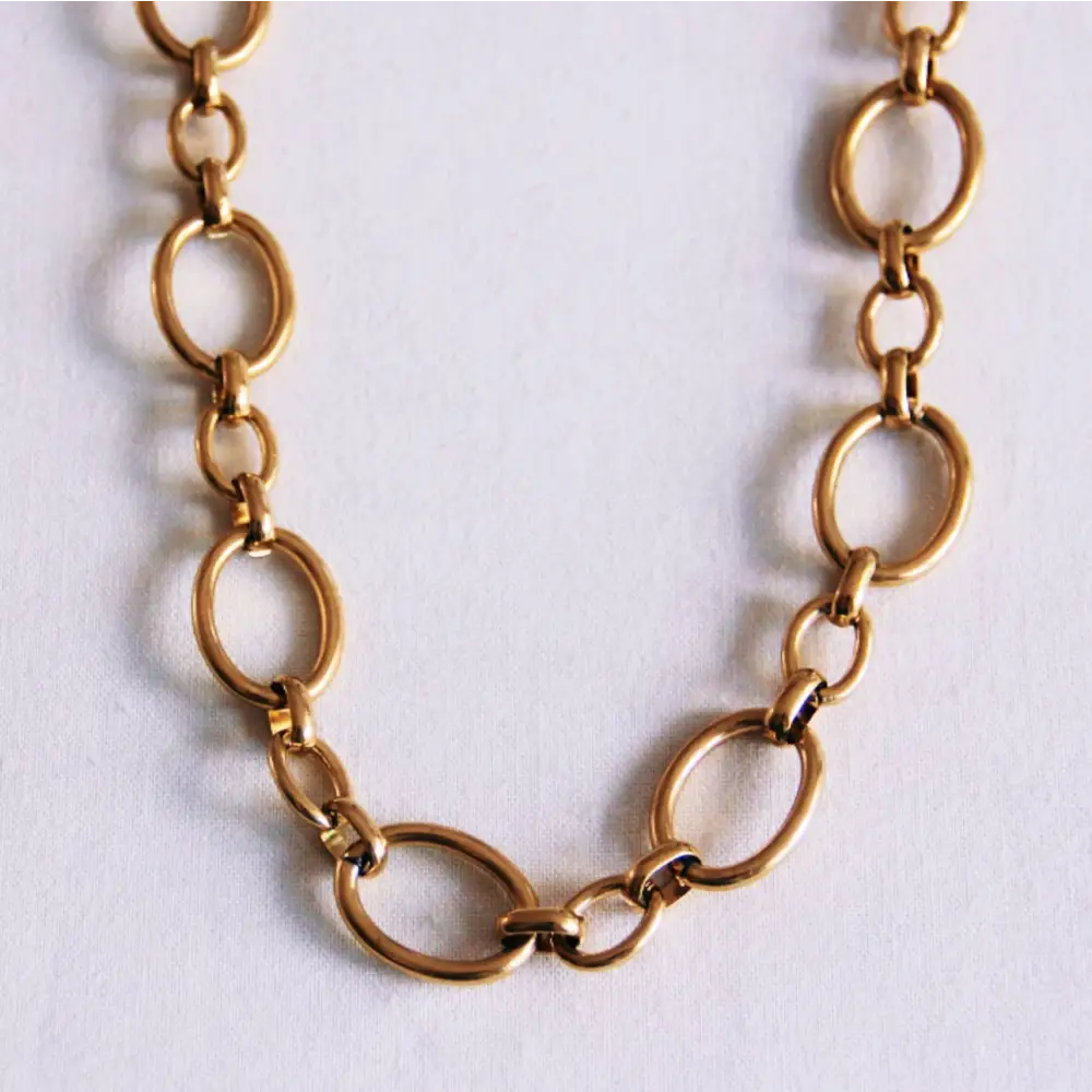 Bazou - Oval linked chain ’large’