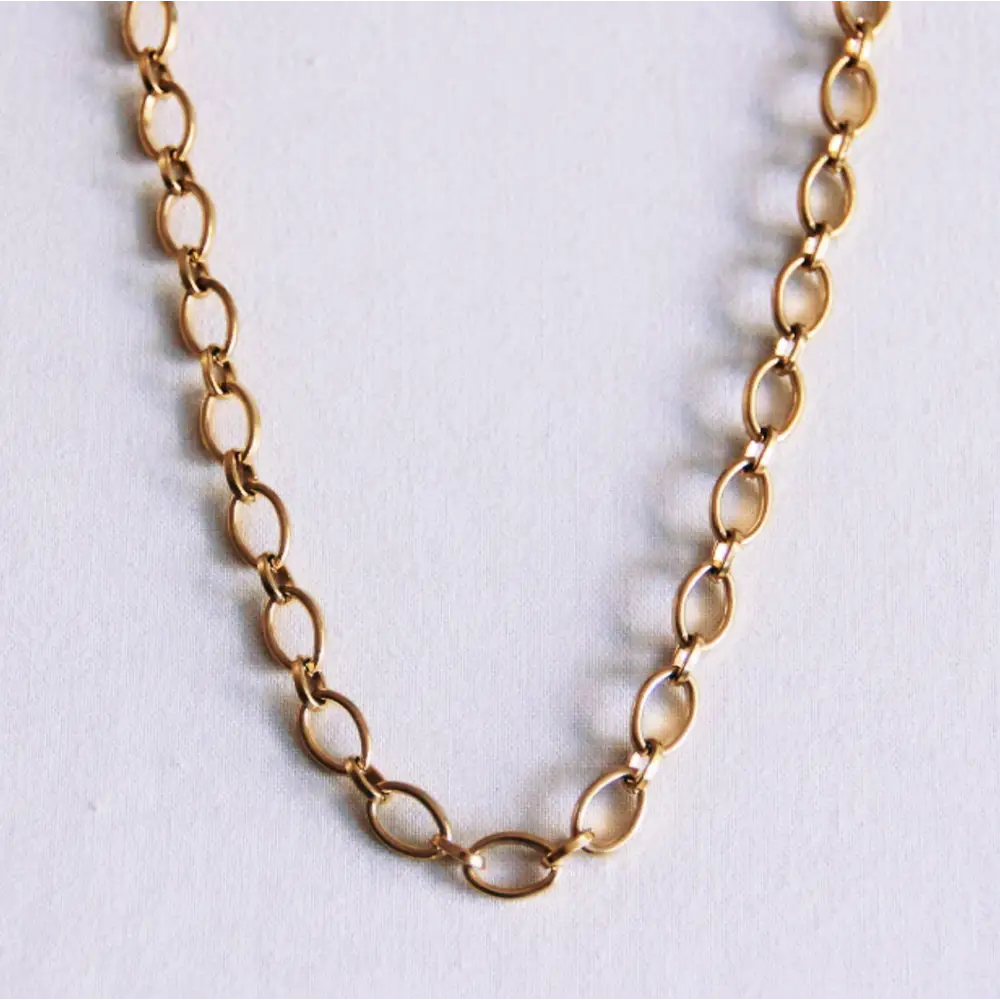 Bazou - Oval linked necklace