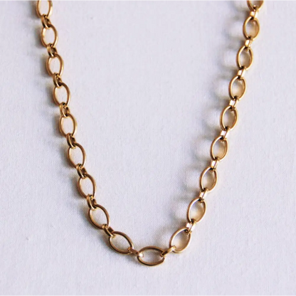 Bazou - Oval linked necklace