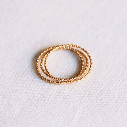 Bazou - Triple Dotted Ring