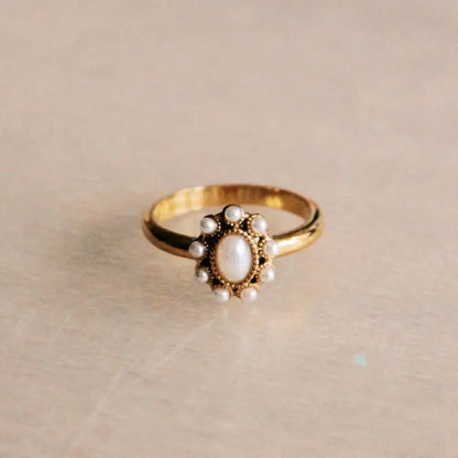 Vintage Ring with Pearl - PABOOM