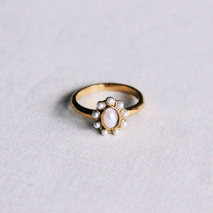 Vintage Ring with Pearl - PABOOM
