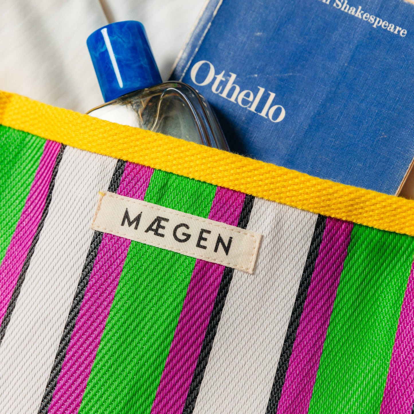 Mægen Pouch - Yellow/ Pink/ Green