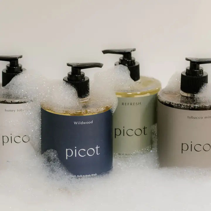 Picot Body Wash - Tobacco Mint