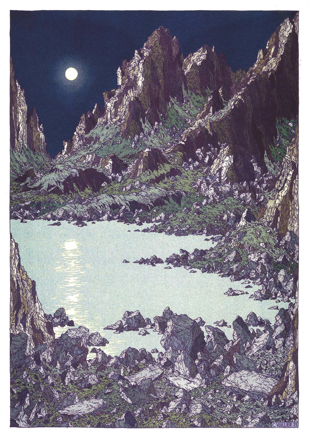 Bivouac - Clement Vuillier Print