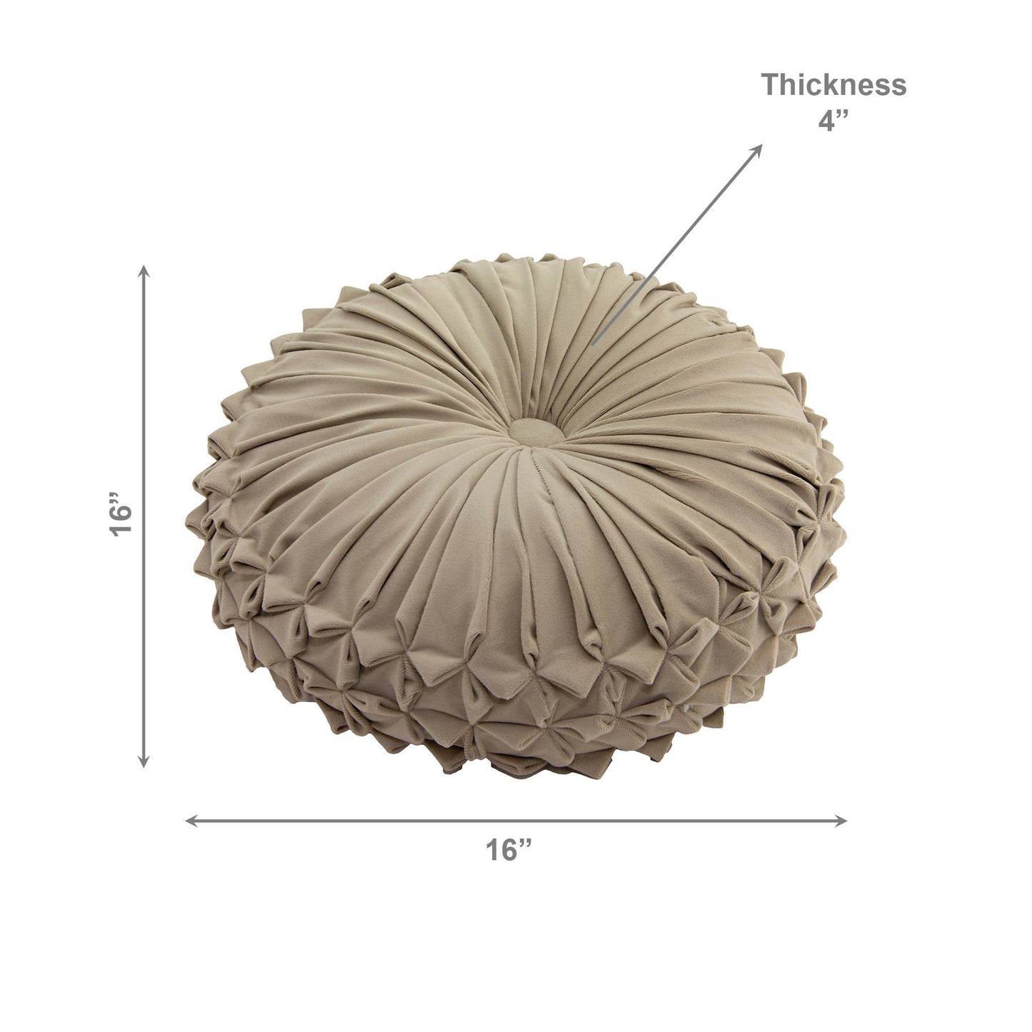 Velvet Round Cushion
