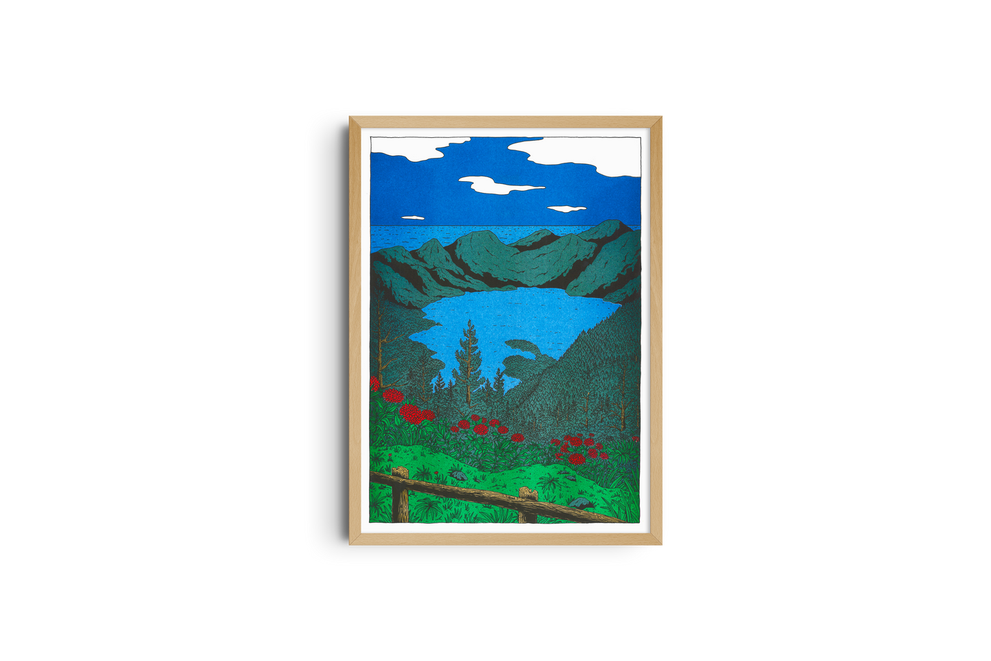 Nowhere in Portugal — Floor van het Nederend A3 Poster