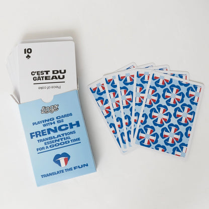 French Travel Playing Cards