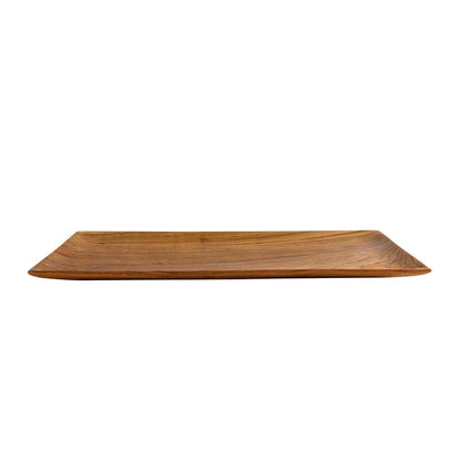 Teak Root Flat Tray - Medium