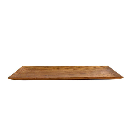Teak Root Flat Tray - Medium