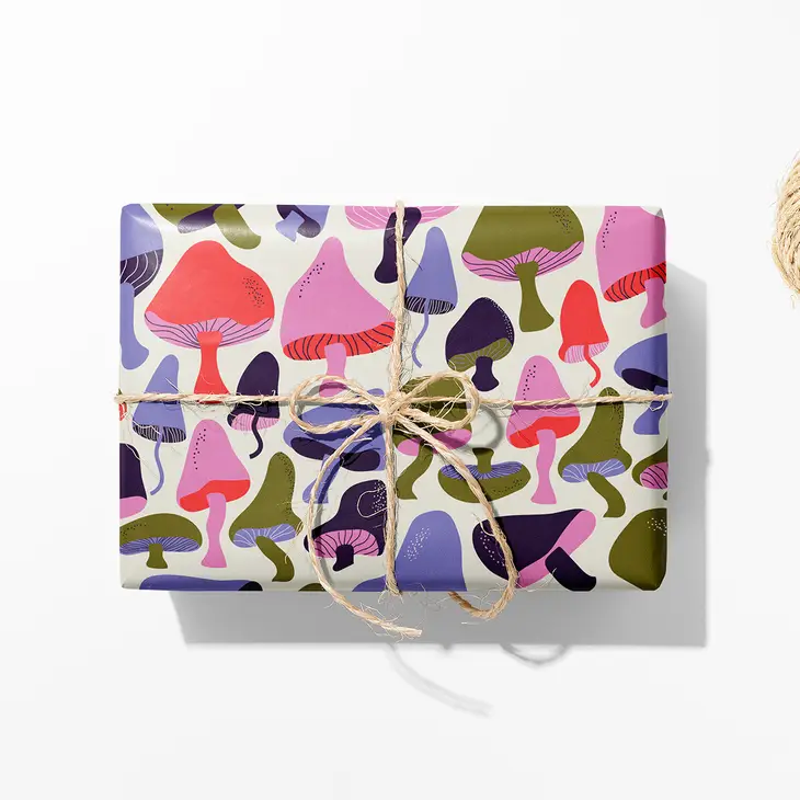 Mushrooms Gift Wrap