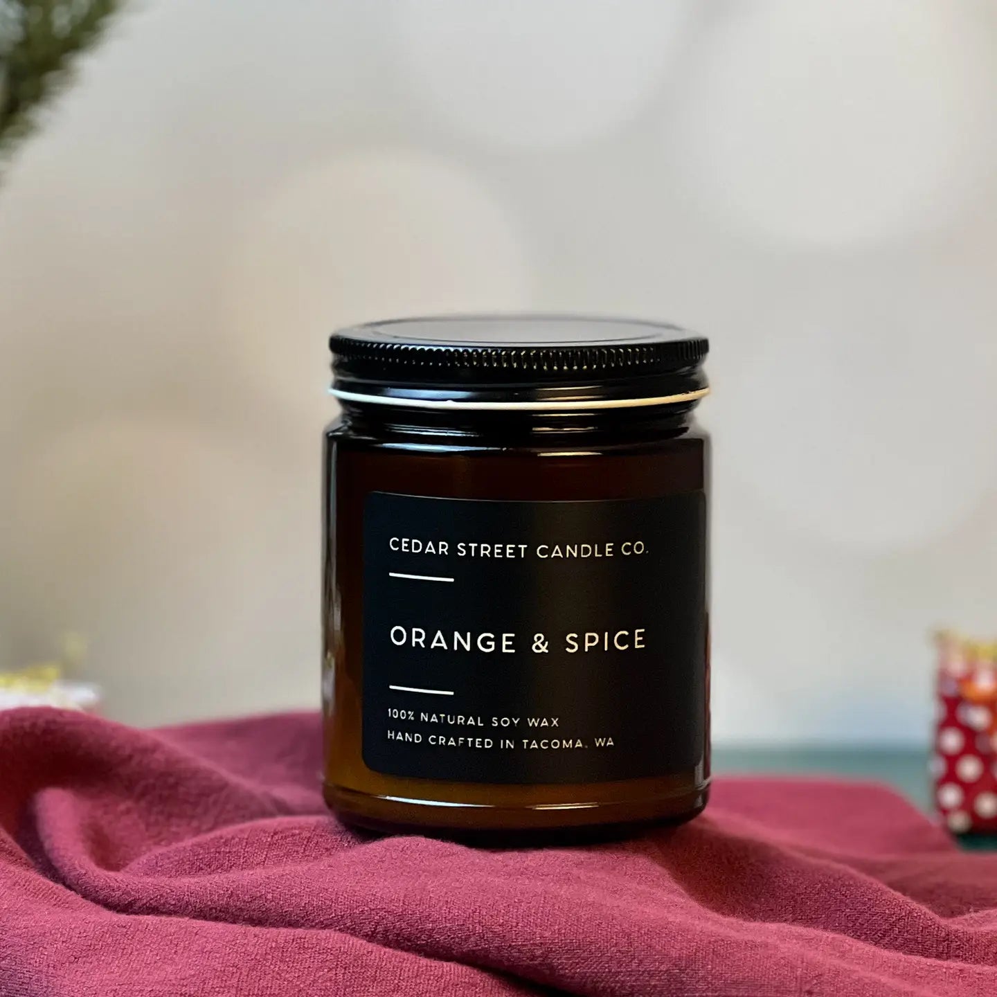 Orange + Spice Soy Candle