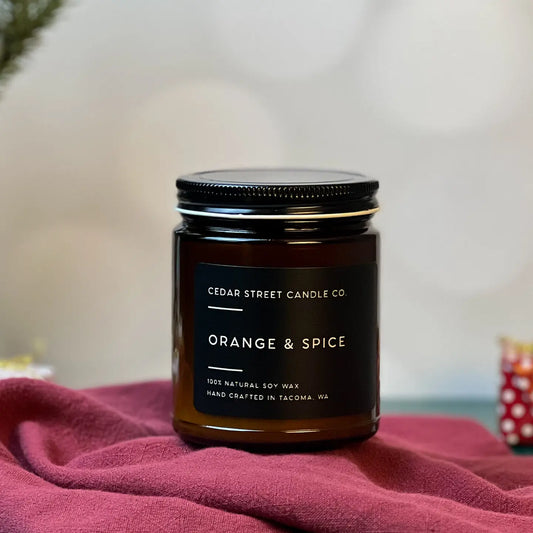 Orange + Spice Soy Candle