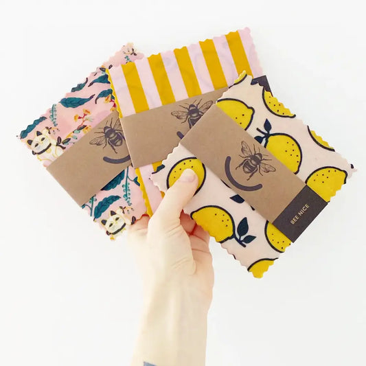 Mini Beeswax Food Wrap Set - PABOOM