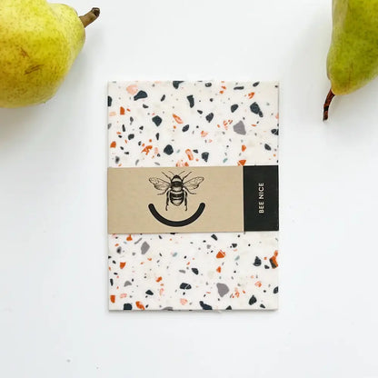 Reusable Beeswax Wrap Terrazzo Earth - PABOOM
