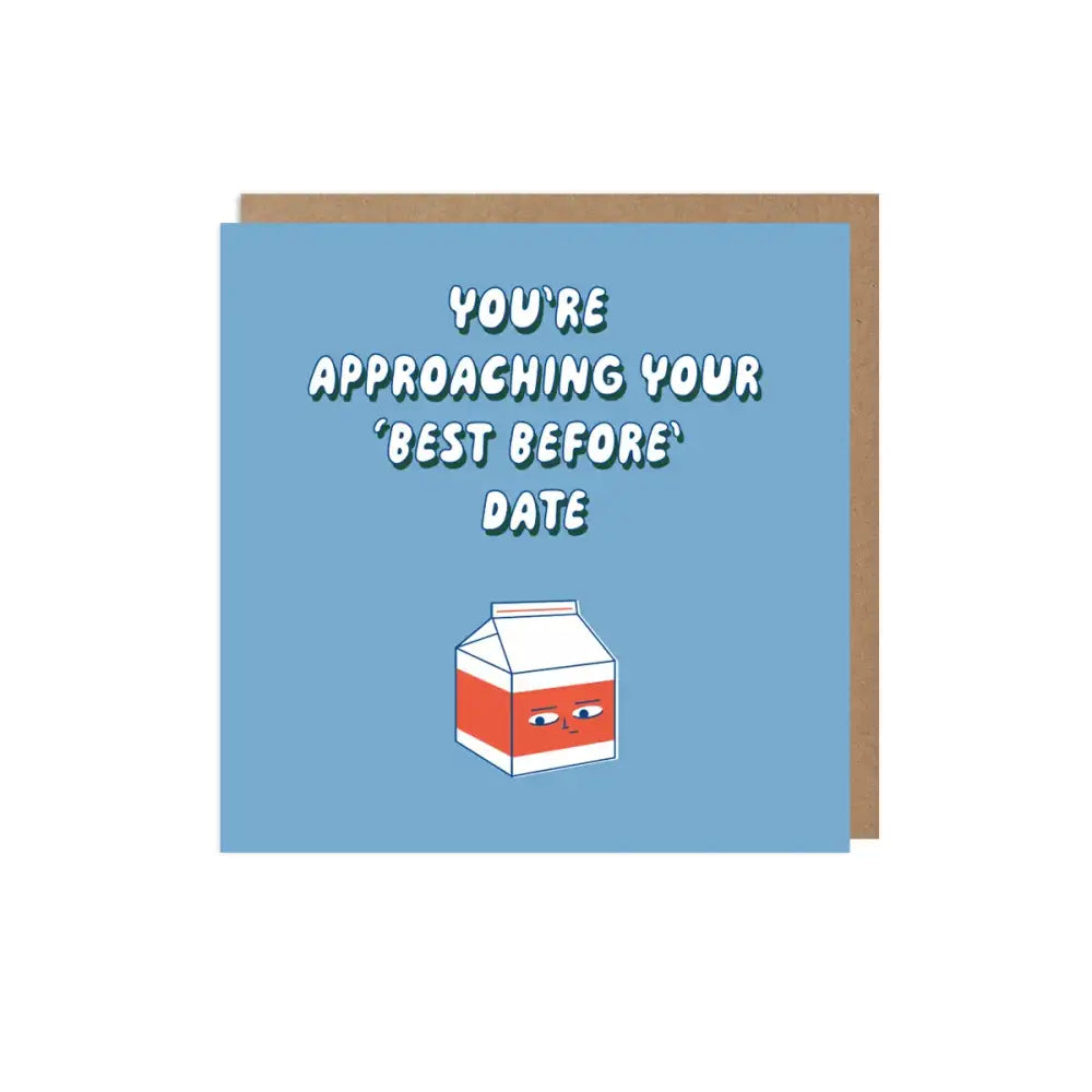 Best Before Card - PABOOM