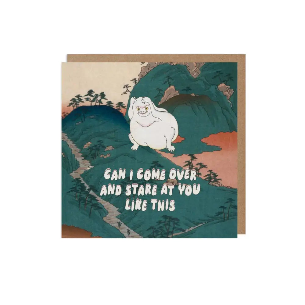 Betiobca - Come Over and Stare Card Bio Cello