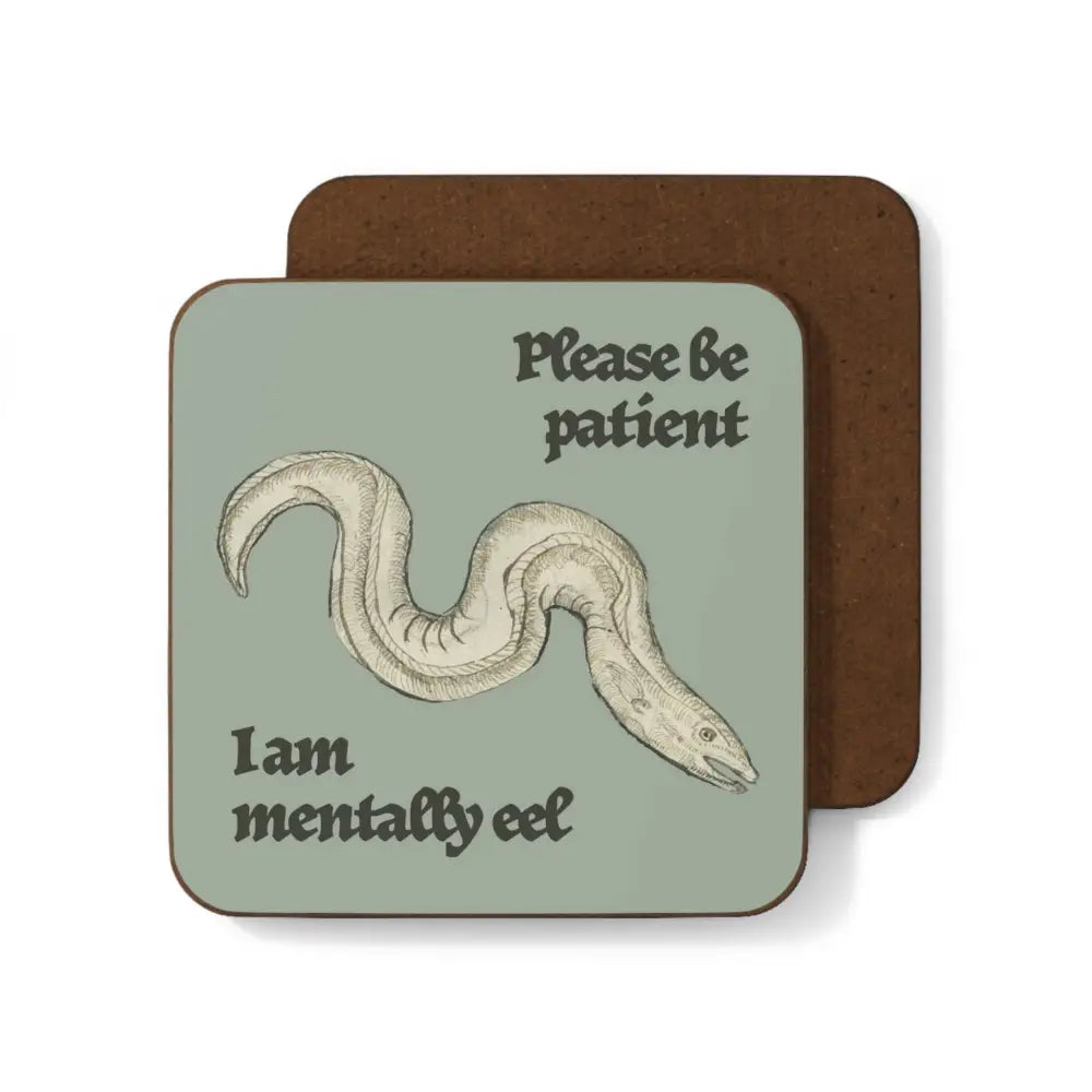 Betiobca - Funny Coaster - Mentally Eel