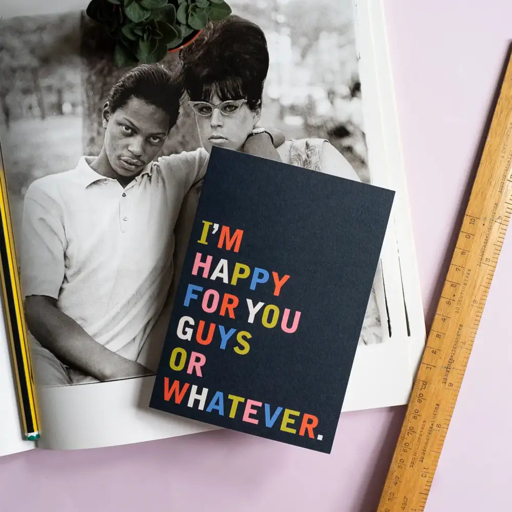 Happy for You Guys Card - PABOOM