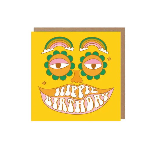 Hippie Birthday Card - PABOOM