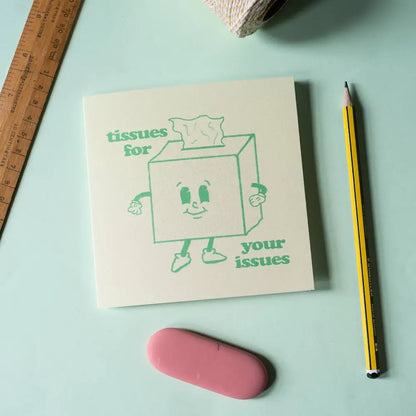 Tissues Retro Get Well Card - PABOOM