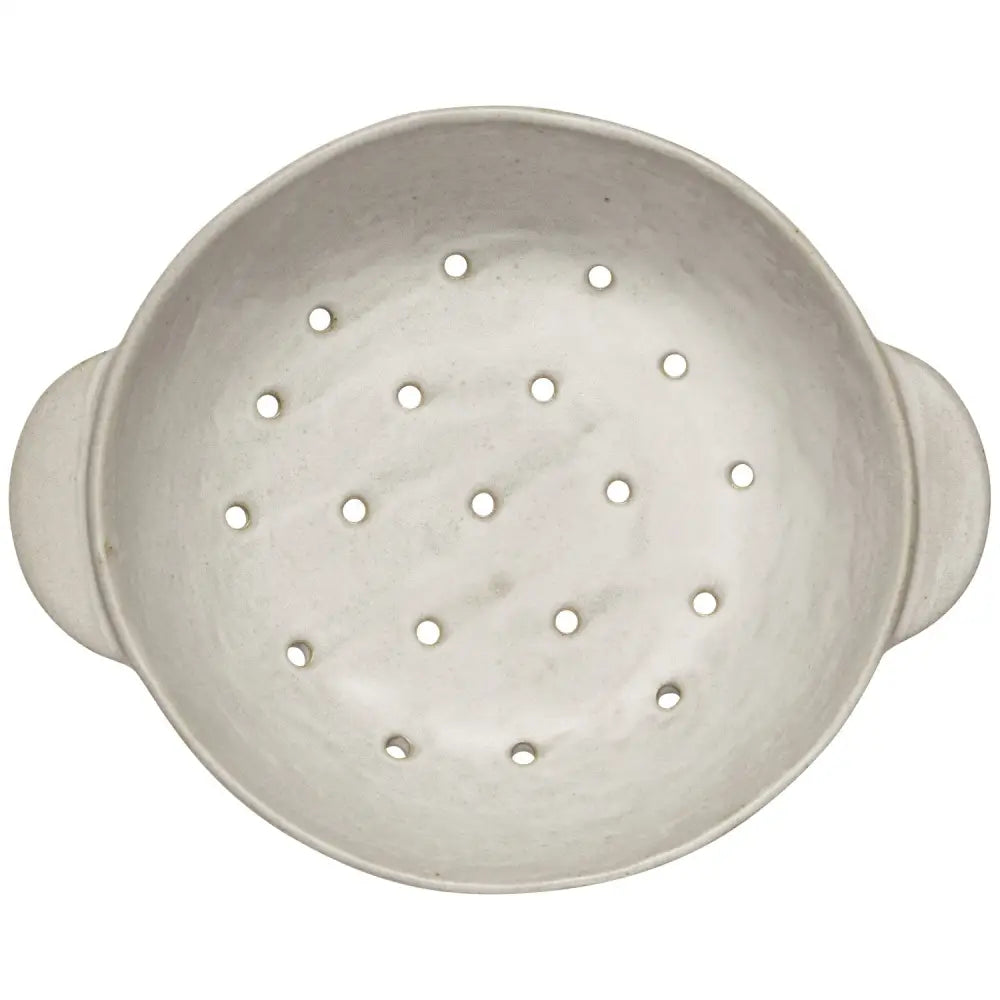 Danica - Ivory Stoneware Fruit Bowl 9 inch