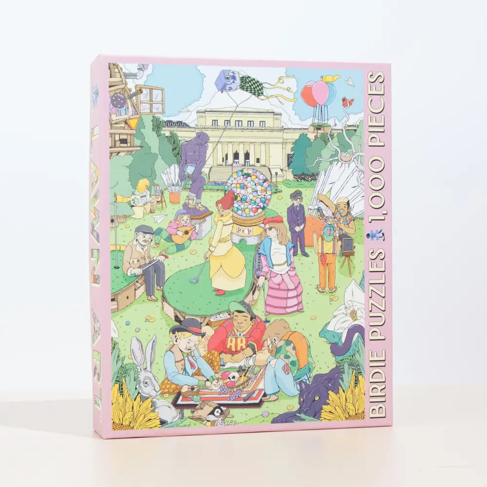 Copper Malin Lawn Art 1000pc Puzzle - PABOOM