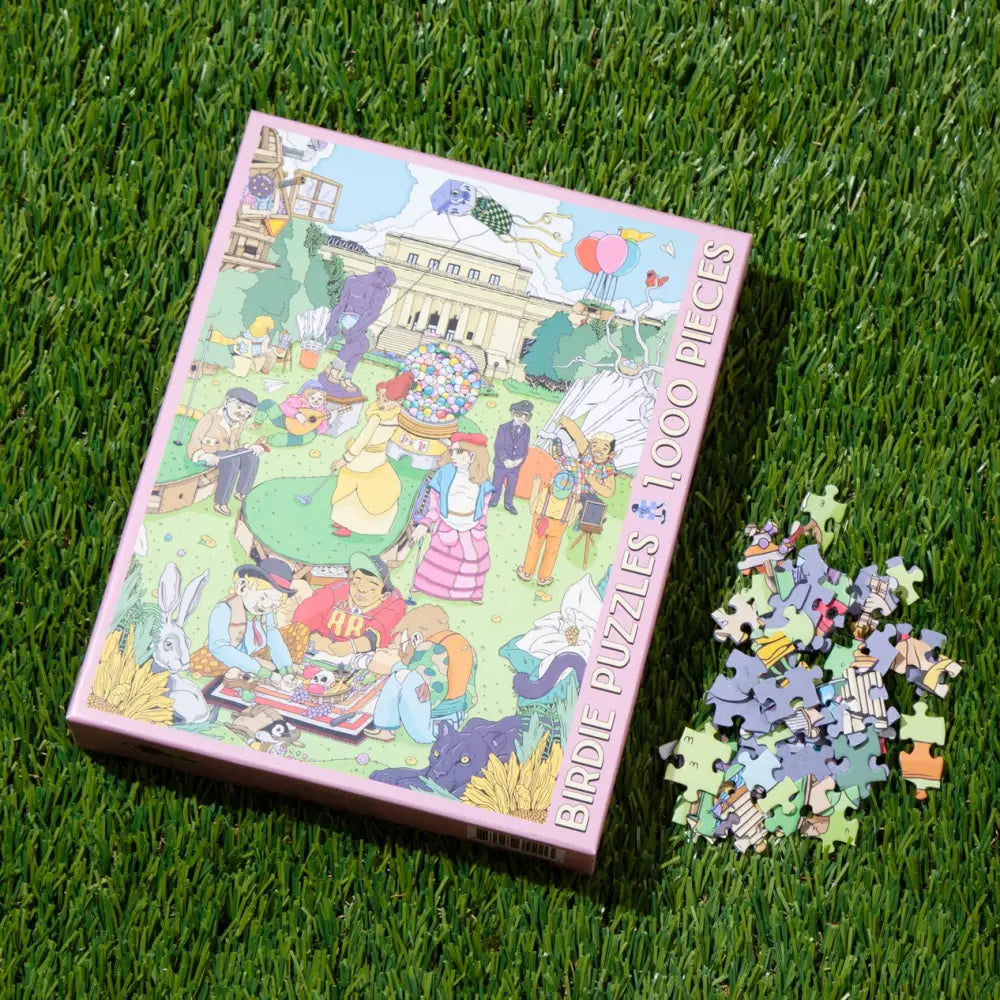 Copper Malin Lawn Art 1000pc Puzzle - PABOOM