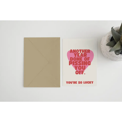 Another Year Card - PABOOM