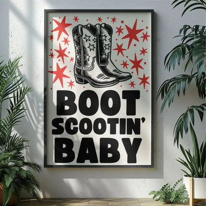 Boot Scootin’ Baby Print - PABOOM